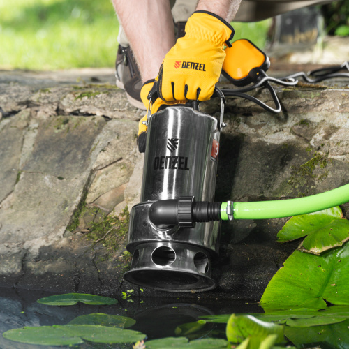 Дренажный насос DPL800X, 800 Вт, подъем 7 м, 16500 л/ч Denzel купить в Москве с доставкой по всей России | ProtosMarket.ru