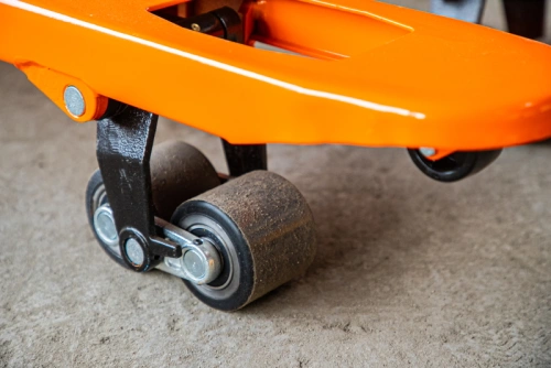 Тележка гидравлическая с тормозом 2500 кг 1150 мм полиуретановые колеса XILIN BFB по ценам производителя в Уфе с доставкой по всей России