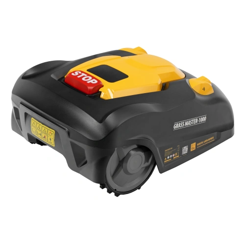 Робот-газонокосилка Grass Master 1000  1000м², 3Ач, 28V, LCD дисплей, Wi-Fi Denzel по ценам производителя в Уфе с доставкой по всей России