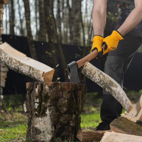 Топор кованый, 900 г, американский тип, буковая рукоятка, 430мм, EFP Denzel по ценам производителя в Уфе с доставкой по всей России