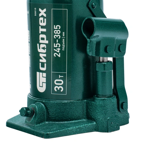 Домкрат гидравлический бутылочный, 30 т, 245-385 мм Сибртех по ценам производителя в Уфе с доставкой по всей России