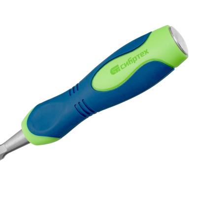 Долото-стамеска, 10 мм, двухкомпонентная рукоятка Сибртех по ценам производителя в Уфе с доставкой по всей России