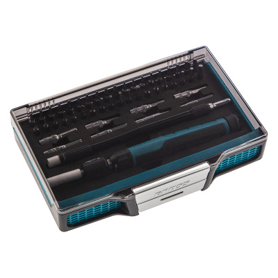 Отвертка с набором бит и торцевых головок для точных работ, гибкий привод, 48 шт, CrMo Gross по ценам производителя в Уфе с доставкой по всей России