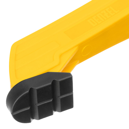 Струбцина клещеобразная, усиленная 100 х 80 мм, двухкомпонентные рукоятки Denzel по ценам производителя в Уфе с доставкой по всей России