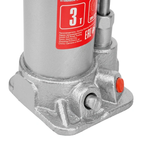 Домкрат гидравлический бутылочный, 3 т, высота подъема 194-372 мм, в пластиковый кейсе Matrix по ценам производителя в Уфе с доставкой по всей России