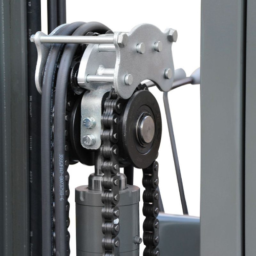 Электрический вилочный погрузчик CPD18-HC2 со свободным подъемом и боковым смещением вил по ценам производителя в Уфе с доставкой по всей России