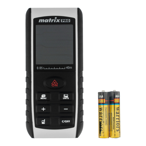 Лазерный дальномер LD-40,40 м,с электронным угломером Matrix по ценам производителя в Уфе с доставкой по всей России