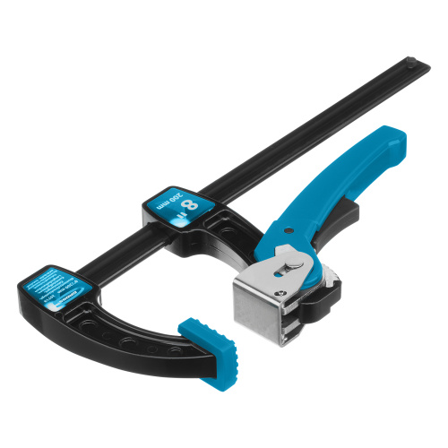 Струбцина реечная быстрозажимная 8, металлический корпус, рычажный храповой механизм, 200 мм Gross по ценам производителя в Уфе с доставкой по всей России