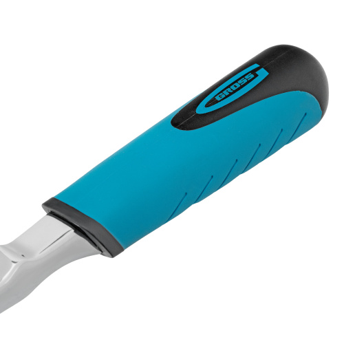 Ключ-трещотка 1/2", CrV, 90 зубьев, усиленный, хром Gross по ценам производителя в Уфе с доставкой по всей России