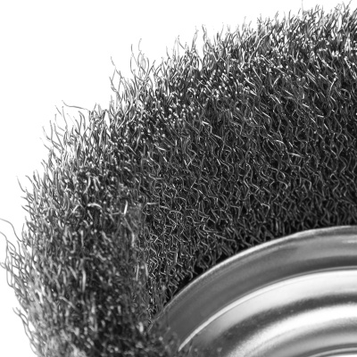 Щетка для УШМ, 125 мм, М14, "чашка", витая проволока Сибртех по ценам производителя в Уфе с доставкой по всей России