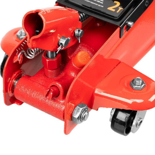 Домкрат гидравлический подкатной, 2 т, h подъема 125-300 мм, в пластиковом кейсе Sparta по ценам производителя в Уфе с доставкой по всей России