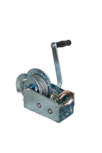 Лебедка ручная барабанная с тросом  900кг  10м оцинкованная TOR FD по ценам производителя в Уфе с доставкой по всей России