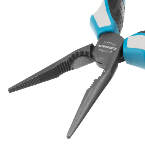 Длинногубцы прямые 170 мм, трехкомпонентные рукоятки Gross по ценам производителя в Уфе с доставкой по всей России