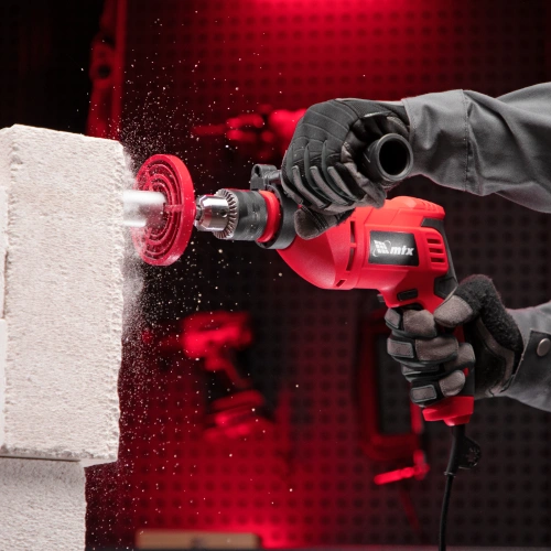 Дрель ударная MID-750, 750 Вт, 0-3000 об/мин, 0-48000 уд/мин MTX по ценам производителя в Уфе с доставкой по всей России