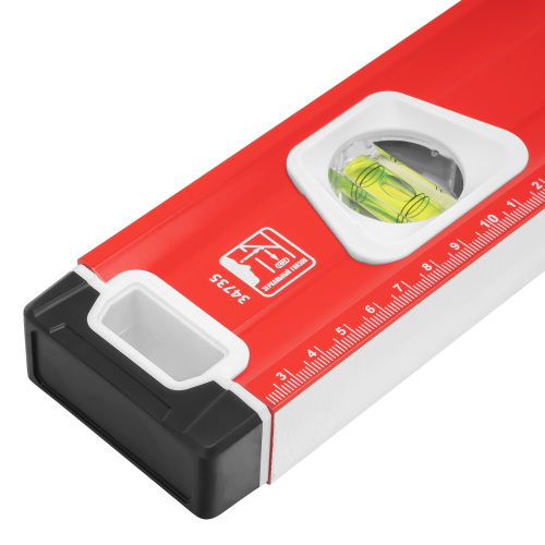 Уровень алюминиевый, магнит, фрезерованный, 3 глазка (1 зеркальный) двухкомпонентные рукоятки, 1500 мм Matrix по ценам производителя в Уфе с доставкой по всей России