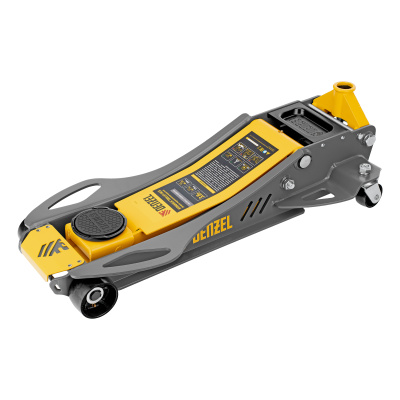 Домкрат гидравлический подкатной, 3,8 т, 110-580 мм, быстрый подъем, низкий подхват, проф. Denzel по ценам производителя в Уфе с доставкой по всей России