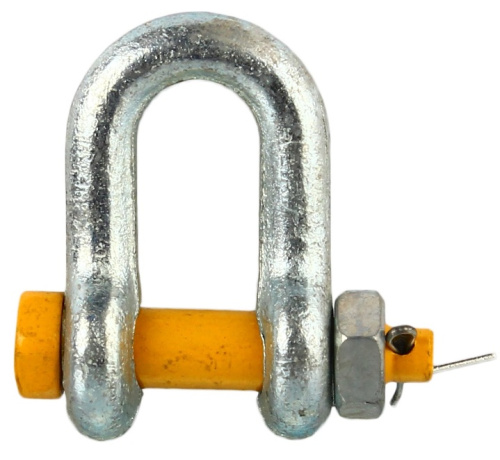 Скоба прямая  2 т, G2150, с гайкой и шплинтом размер 1/2 по ценам производителя в Уфе с доставкой по всей России