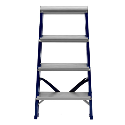 Стремянка двусторонняя 4 ступени, стальная, Сибртех по ценам производителя в Уфе с доставкой по всей России