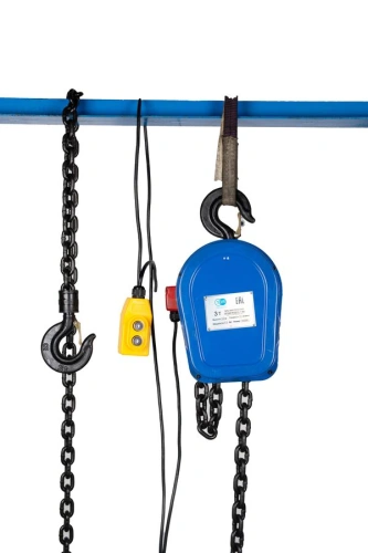 Таль стационарная  3т 12м 380В электрическая цепная TOR DHS (серия J) по ценам производителя в Уфе с доставкой по всей России