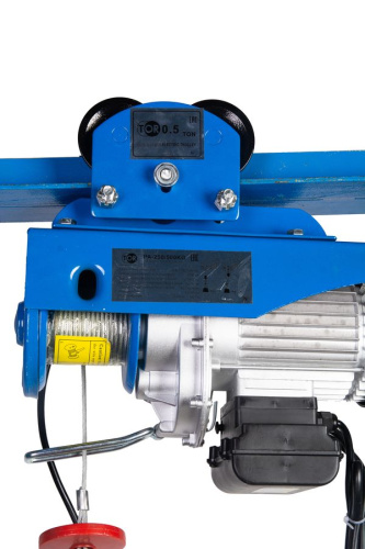 С ТЕЛЕЖКОЙ таль электрическая TOR PA 250/500 кг 12/6 м (серия N)* по ценам производителя в Уфе с доставкой по всей России