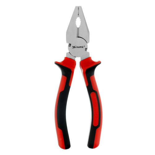 Плоскогубцы Nickel, 160 мм, никелированные, двухкомпонентные рукоятки Matrix по ценам производителя в Уфе с доставкой по всей России