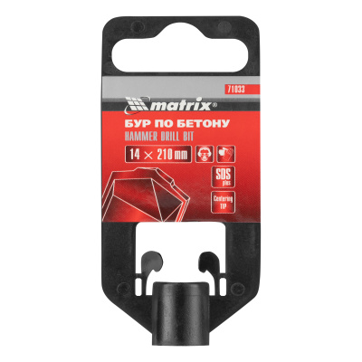 Бур по бетону, 14 x 210 мм, SDS Plus Matrix по ценам производителя в Уфе с доставкой по всей России