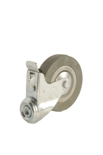 Колесо аппаратное поворотное SChgb 55 120 мм под болт с тормозом (F) по ценам производителя в Уфе с доставкой по всей России