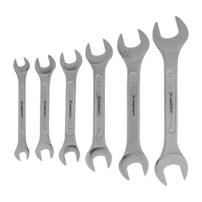 Набор ключей рожковых, 6 х 32 мм, 12 шт., CrV, хромированные Matrix по ценам производителя в Уфе с доставкой по всей России