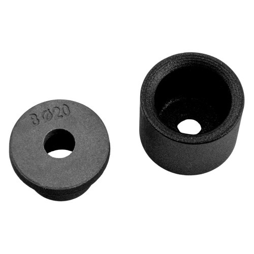 Насадки с тефлоновым покрытием к аппарату для сварки полипропиленовых труб, D: 20 мм, 25 мм Kronwerk по ценам производителя в Уфе с доставкой по всей России