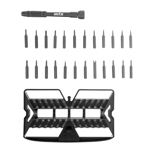 Набор для точных работ 26 в 1, универсальный, сталь CrV MTX по ценам производителя в Уфе с доставкой по всей России
