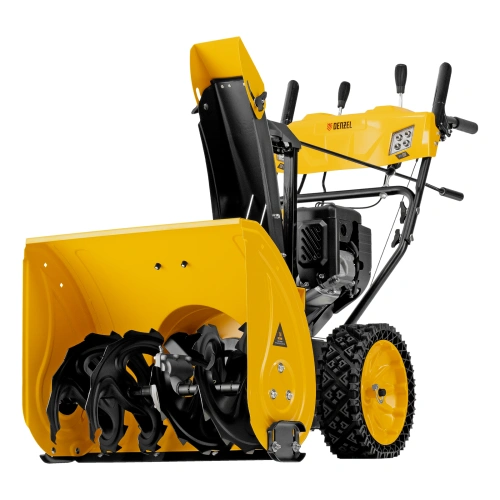 Бензиновая снегоуборочная машина SBM 610S PRO, 212 cc, электростартер, фара, обогрев Denzel по ценам производителя в Уфе с доставкой по всей России