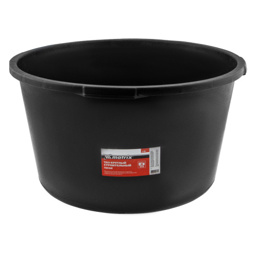 Таз круглый строительный усиленный, 90 л Matrix по ценам производителя в Уфе с доставкой по всей России