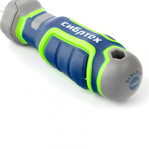 Отвертка SL5 х 150 мм, CrV, четырехкомпонентная рукоятка Сибртех по ценам производителя в Уфе с доставкой по всей России