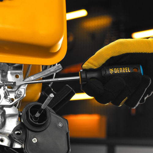 Отвертка, SL5x100 мм, S2, 3к рукоятка Denzel по ценам производителя в Уфе с доставкой по всей России