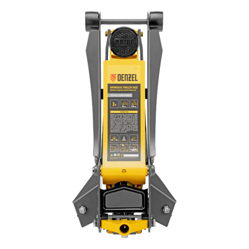 Домкрат гидравлический подкатной, 3 т, 85-610 мм, быстрый подъем, низ. подхват, проф, SUV Denzel по ценам производителя в Уфе с доставкой по всей России