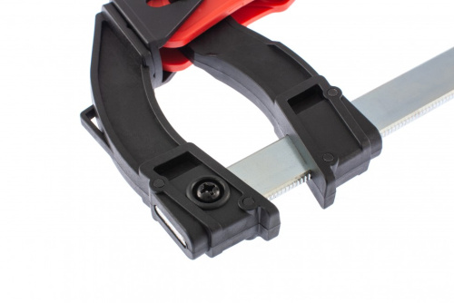 Струбцина реечная быстрозажимная, пластиковый корпус рычажно-храповой механизм, 100 х 90 х 195 мм, штанга 5 х 20 мм Matrix по ценам производителя в Уфе с доставкой по всей России