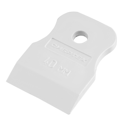 Шпатель, белая резина, 40 мм Сибртех по ценам производителя в Уфе с доставкой по всей России