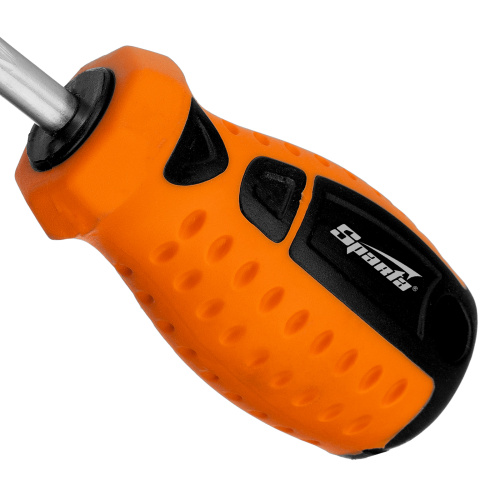 Отвертка "Point", SL6 х 38 мм, CS, двухкомпонентная рукоятка Sparta по ценам производителя в Уфе с доставкой по всей России