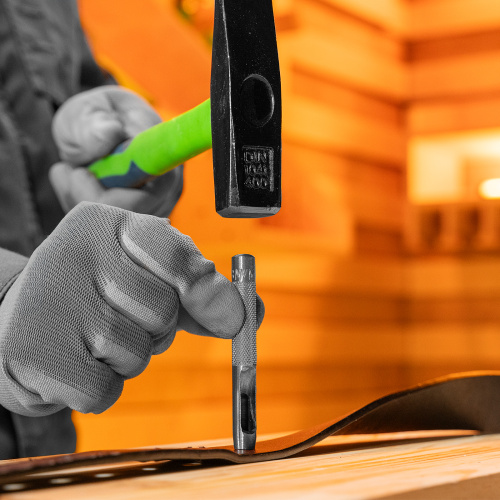 Набор пробойников для кожи 3 4 5 6 7 8 9 10 12 14 16 19 мм, 12 шт, чехол Сибртех по ценам производителя в Уфе с доставкой по всей России