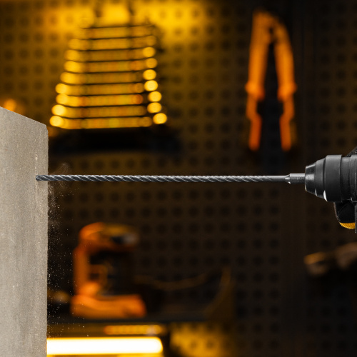 Бур по бетону, цельная крестовая пластина, 6x315 мм, SDS PLUS Denzel по ценам производителя в Уфе с доставкой по всей России