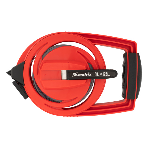 Рулетка геодезическая, 50 м х 12,5 мм, металлическая лента, закрытый корпус Matrix по ценам производителя в Уфе с доставкой по всей России