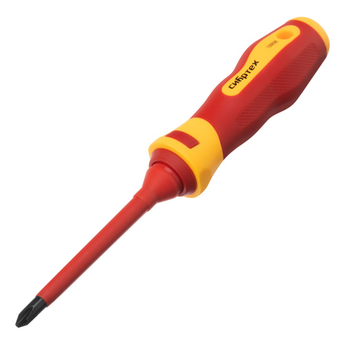 Отвертка со сменными жалами, диэлектрическая до 1000 В, 9 предметов, CrV Сибртех по ценам производителя в Уфе с доставкой по всей России