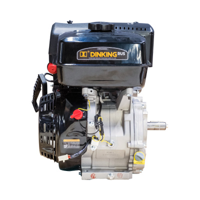 Двигатель Dinking DK190F-S (15лс, зимний, ручной стартер, катушка, датчик масла) по ценам производителя в Уфе с доставкой по всей России