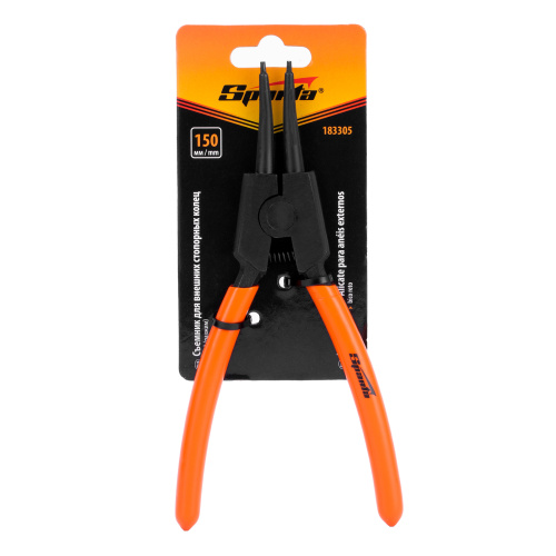 Съемник, 150 мм, для внешних стопорных колец, прямой (разжим) Sparta по ценам производителя в Уфе с доставкой по всей России