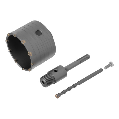 Коронка в сборе М22 х 80 мм, SDS Plus Matrix по ценам производителя в Уфе с доставкой по всей России