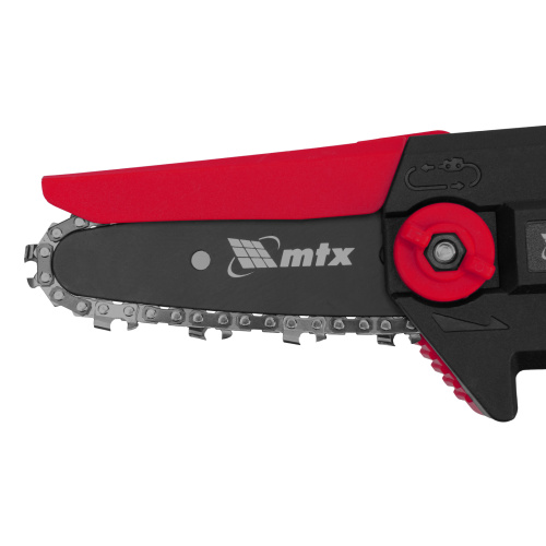 Цепная мини-пила аккумуляторная, MCS-100, шина 100 мм, Li-Ion, 20 В MTX по ценам производителя в Уфе с доставкой по всей России