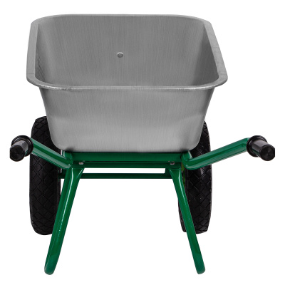 Тачка садово-строительная, 2-х колесная, усиленная, грузоподъемность 320 кг, объем 100 л по ценам производителя в Уфе с доставкой по всей России