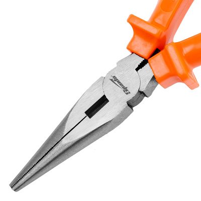 Длинногубцы прямые Classic, 180 мм, шлифованные, пластмассовые рукоятки Sparta по ценам производителя в Уфе с доставкой по всей России