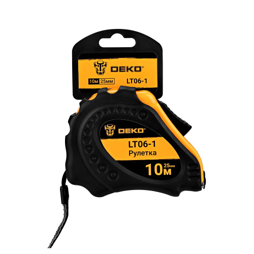 Рулетка DEKO LT06-1 10м*25мм с магнитным зацепом купить в Москве с доставкой по всей России | ProtosMarket.ru