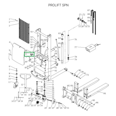 Зарядная розетка для штабелеров SPN по ценам производителя в Уфе с доставкой по всей России